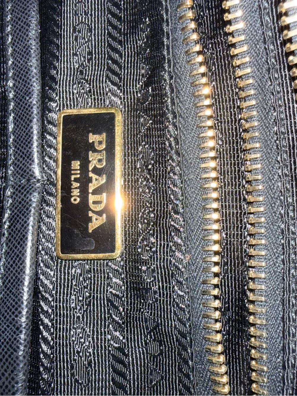 Prada nylon tote